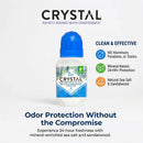 Crystal Mineral Deodorant Roll-On - Sea Salt & Sandalwood 66ml