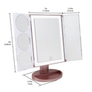 Onyx Legendary 5in1 Trifold LED Mirror