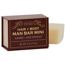Man Bar Mini Redwood + Clove 113g